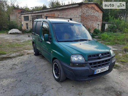 Fiat Doblo 2002  випуску Хмельницький з двигуном 1.9 л дизель мінівен механіка за 2900 долл. 