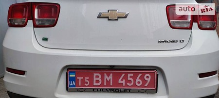 Chevrolet Malibu 2016  випуску Вінниця з двигуном 2.5 л бензин седан автомат за 10500 долл. 