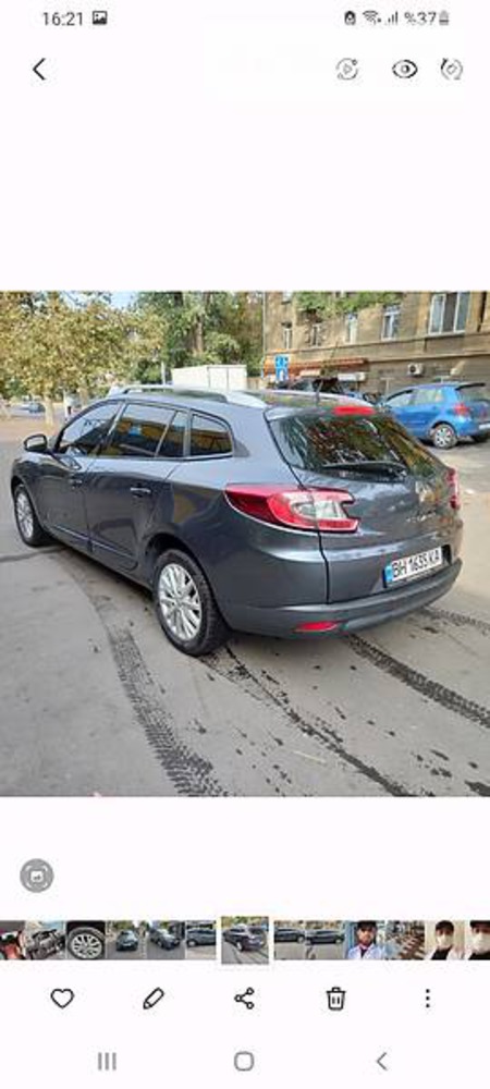 Renault Megane 2015  випуску Одеса з двигуном 1.5 л дизель універсал автомат за 11000 долл. 