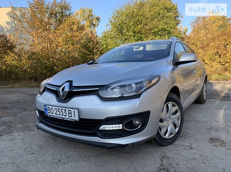 Renault Megane 2014  випуску Тернопіль з двигуном 1.5 л дизель універсал автомат за 9600 долл. 