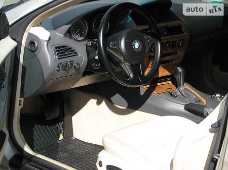 BMW 645 2004  випуску Київ з двигуном 4.4 л бензин купе автомат за 10200 долл. 