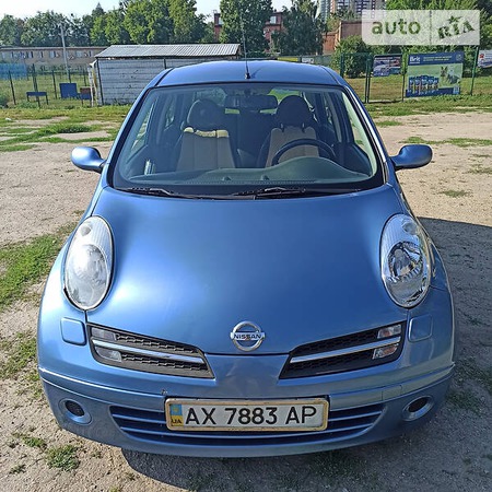 Nissan Micra 2007  випуску Харків з двигуном 1.4 л бензин хэтчбек автомат за 5900 долл. 