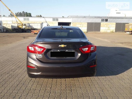 Chevrolet Cruze 2016  випуску Одеса з двигуном 1.4 л бензин седан автомат за 10500 долл. 