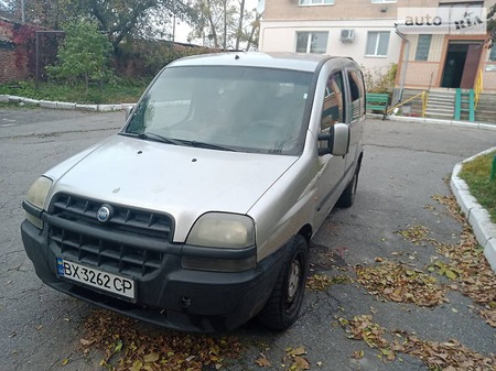 Fiat Doblo 2002  випуску Хмельницький з двигуном 1.9 л дизель мінівен механіка за 3300 долл. 