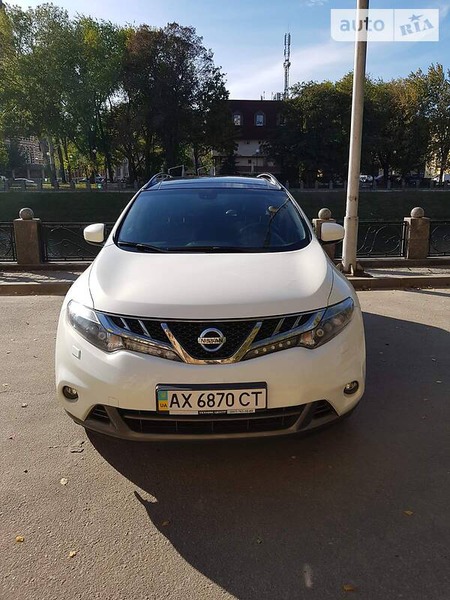 Nissan Murano 2012  випуску Харків з двигуном 3.5 л бензин позашляховик автомат за 12900 долл. 