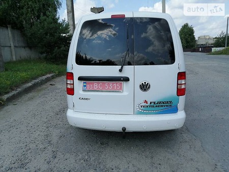 Volkswagen Caddy 2011  випуску Луцьк з двигуном 2 л  мінівен автомат за 10490 долл. 