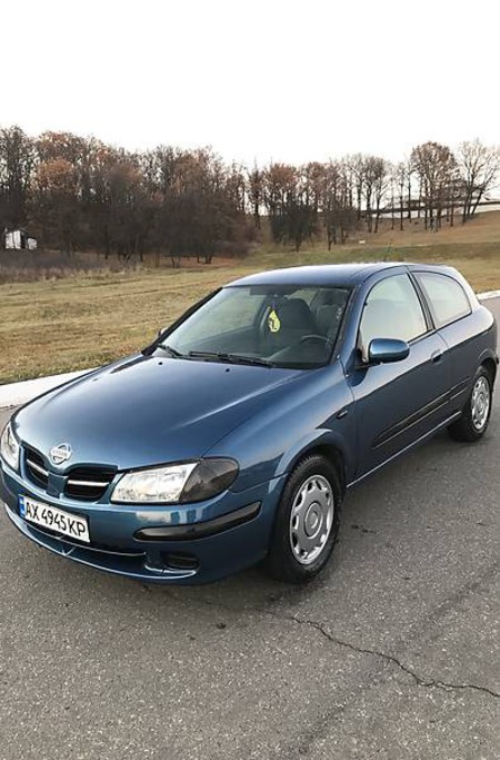 Nissan Almera 2001  випуску Харків з двигуном 1.5 л бензин хэтчбек механіка за 4100 долл. 