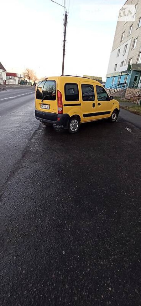 Renault Kangoo 2003  випуску Черкаси з двигуном 1.5 л дизель мінівен механіка за 4000 долл. 