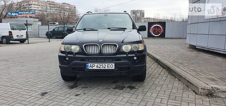 BMW X5 2002  випуску Запоріжжя з двигуном 3 л дизель позашляховик автомат за 10000 долл. 