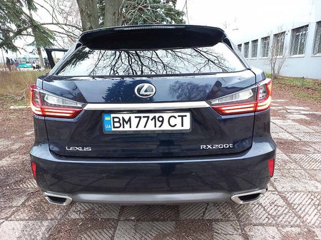 Lexus RX 200t 2017  випуску Суми з двигуном 2 л бензин позашляховик автомат за 37500 долл. 