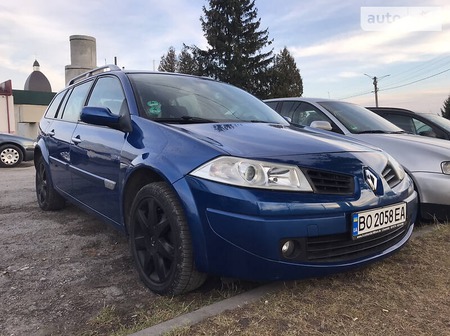 Renault Megane 2006  випуску Тернопіль з двигуном 1.6 л бензин універсал механіка за 5400 долл. 