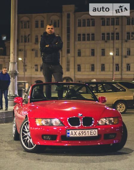 BMW Z3 1998  випуску Харків з двигуном 3.3 л  кабріолет механіка за 11900 долл. 