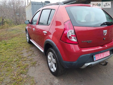 Dacia Sandero Stepway 2010  випуску Луцьк з двигуном 1.5 л  позашляховик механіка за 5950 долл. 