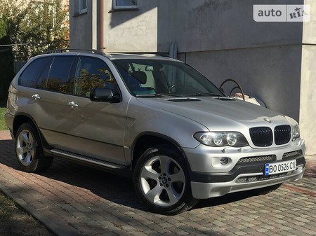 BMW X5 2005  випуску Тернопіль з двигуном 3 л дизель позашляховик автомат за 14300 долл. 