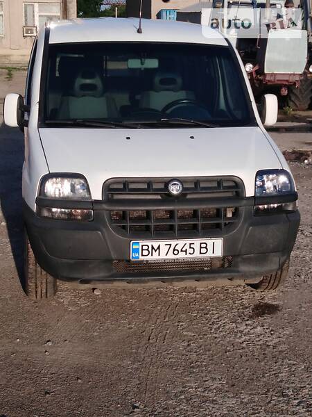 Fiat Doblo 2003  випуску Суми з двигуном 1.9 л дизель пікап механіка за 4200 долл. 