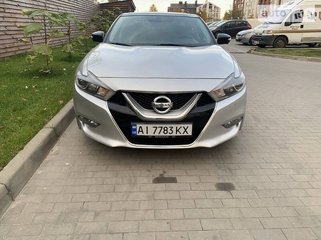 Nissan Maxima 2016  випуску Київ з двигуном 3.5 л бензин седан автомат за 17500 долл. 