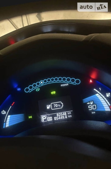 Nissan Leaf 2014  випуску Львів з двигуном 0 л електро хэтчбек автомат за 10500 долл. 