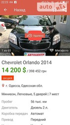 Chevrolet Orlando 11.11.2021