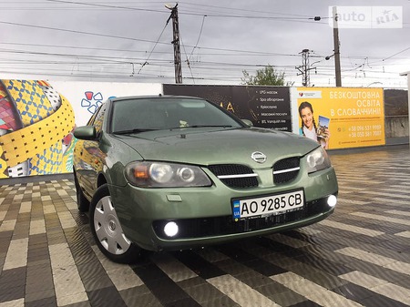 Nissan Almera 2004  випуску Ужгород з двигуном 1.5 л бензин седан механіка за 4100 долл. 