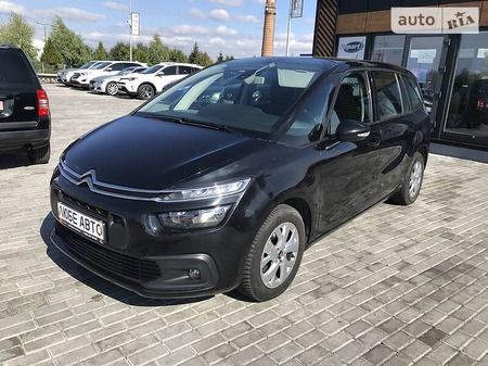 Citroen C4 Picasso 2017  випуску Львів з двигуном 1.6 л дизель універсал автомат за 12500 долл. 