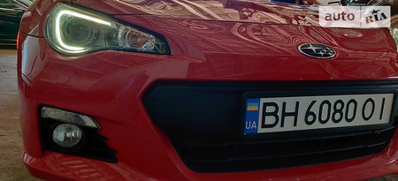 Subaru BRZ 2015  випуску Одеса з двигуном 2 л бензин купе автомат за 14200 долл. 