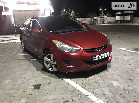 Hyundai Elantra 2012  випуску Вінниця з двигуном 1.8 л бензин седан автомат за 7650 долл. 