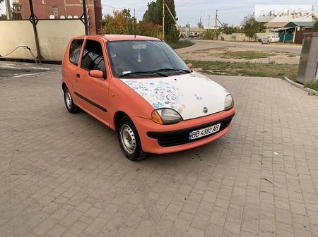 Fiat Seicento 1999  випуску Львів з двигуном 0.9 л бензин купе механіка за 650 долл. 