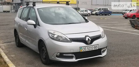 Renault Scenic 2014  випуску Чернівці з двигуном 1.5 л дизель універсал механіка за 8500 долл. 