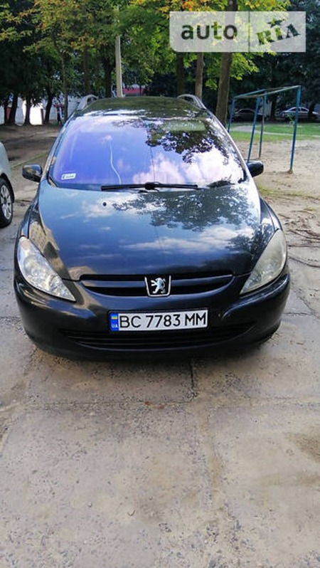 Peugeot 307 2003  випуску Львів з двигуном 2 л дизель універсал механіка за 4600 долл. 