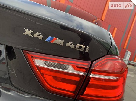 BMW X4 2016  випуску Київ з двигуном 3 л бензин позашляховик автомат за 37500 долл. 