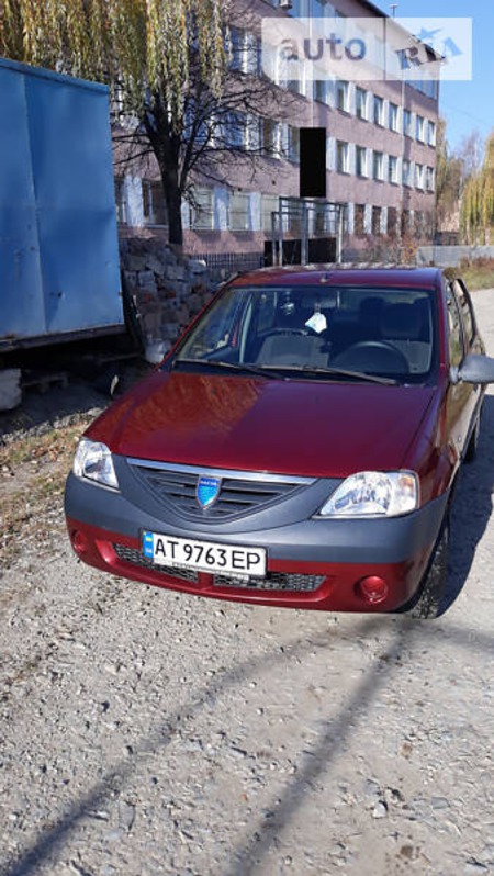 Dacia Logan 2007  випуску Івано-Франківськ з двигуном 1.4 л бензин седан механіка за 5200 долл. 