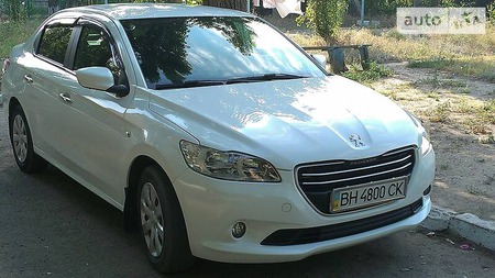 Peugeot 301 2013  випуску Одеса з двигуном 1.2 л бензин седан автомат за 7800 долл. 