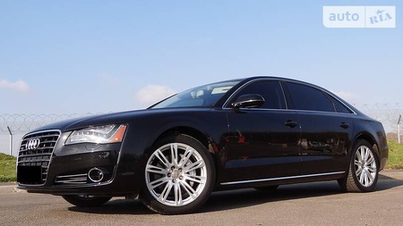 Audi A8 2013  випуску Одеса з двигуном 3 л бензин седан автомат за 25800 долл. 
