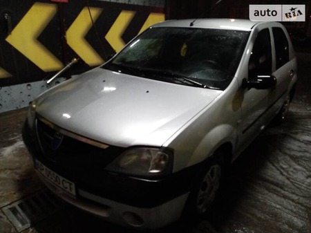 Dacia Logan 2007  випуску Запоріжжя з двигуном 1.4 л бензин седан механіка за 3700 долл. 