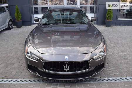 Maserati Ghibli 2015  випуску Одеса з двигуном 3 л бензин седан автомат за 23900 долл. 