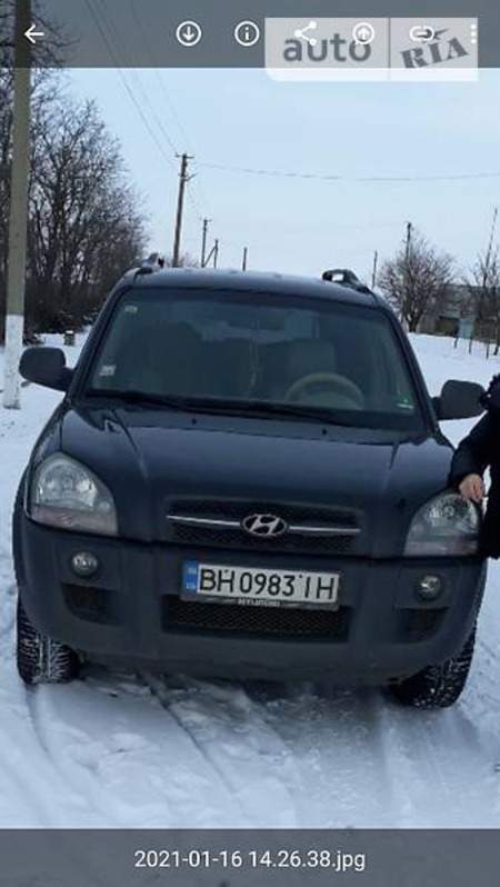 Hyundai Tucson 2005  випуску Одеса з двигуном 2 л дизель позашляховик автомат за 8000 долл. 