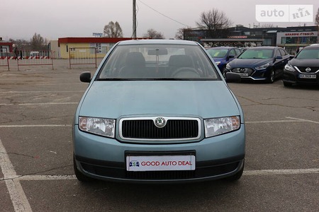 Skoda Fabia 2002  випуску Харків з двигуном 1.4 л бензин седан механіка за 3000 долл. 