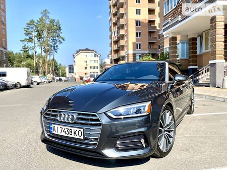 Audi A5 2019  випуску Київ з двигуном 2 л бензин кабріолет автомат за 35900 долл. 