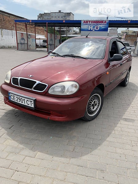 Daewoo Sens 2006  випуску Чернівці з двигуном 1.3 л бензин седан механіка за 2000 долл. 