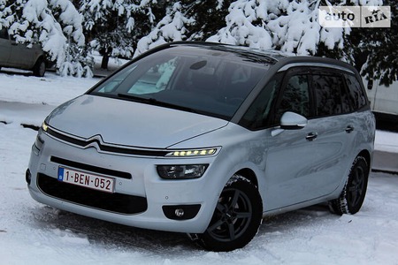 Citroen C4 Picasso 2016  випуску Львів з двигуном 1.6 л дизель мінівен автомат за 13200 долл. 