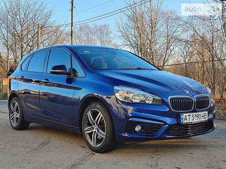 BMW 218 2016  випуску Івано-Франківськ з двигуном 2 л дизель хэтчбек механіка за 14900 долл. 