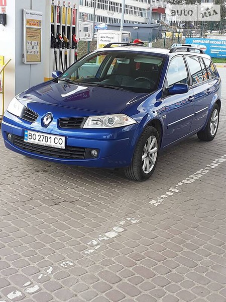 Renault Megane 2007  випуску Тернопіль з двигуном 1.6 л бензин універсал механіка за 6400 долл. 