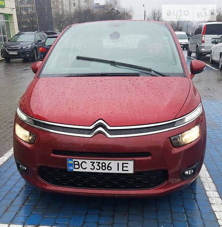 Citroen C4 Picasso 2015  випуску Львів з двигуном 1.6 л дизель мінівен автомат за 12700 євро 