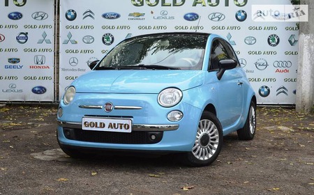 Fiat Cinquecento 2011  випуску Одеса з двигуном 1.2 л бензин хэтчбек  за 8700 долл. 