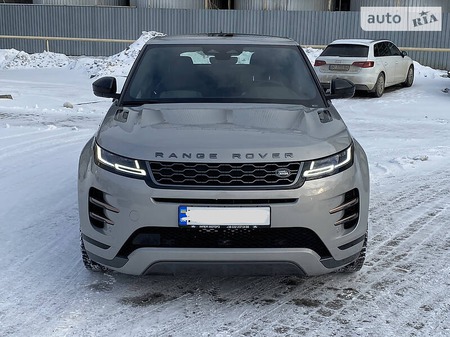Land Rover Range Rover Evoque 2021  випуску Львів з двигуном 2 л гібрид позашляховик автомат за 54000 євро 