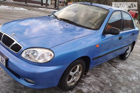 Daewoo Lanos 2007  випуску Рівне з двигуном 0 л бензин седан механіка за 3550 долл. 