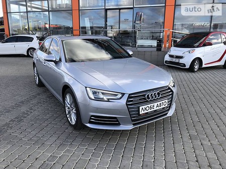 Audi A4 Limousine 2018  випуску Львів з двигуном 2 л дизель седан автомат за 34000 долл. 