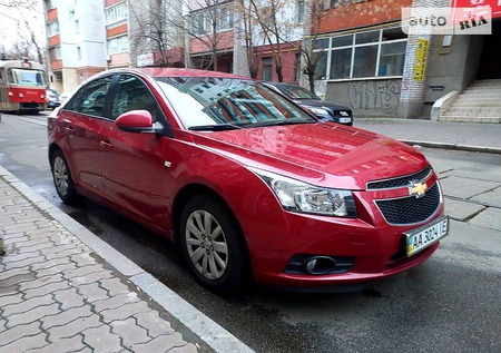 Chevrolet Cruze 2012  випуску Київ з двигуном 1.8 л  седан механіка за 8300 долл. 