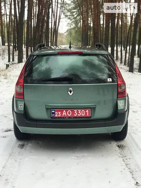 Renault Megane 2004  випуску Полтава з двигуном 1.6 л бензин універсал механіка за 5300 долл. 