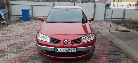 Renault Megane 2006  випуску Черкаси з двигуном 1.6 л  седан автомат за 6350 долл. 